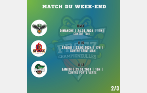 Matchs du week-end suite 1