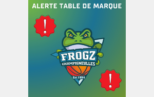 TABLE DE MARQUE